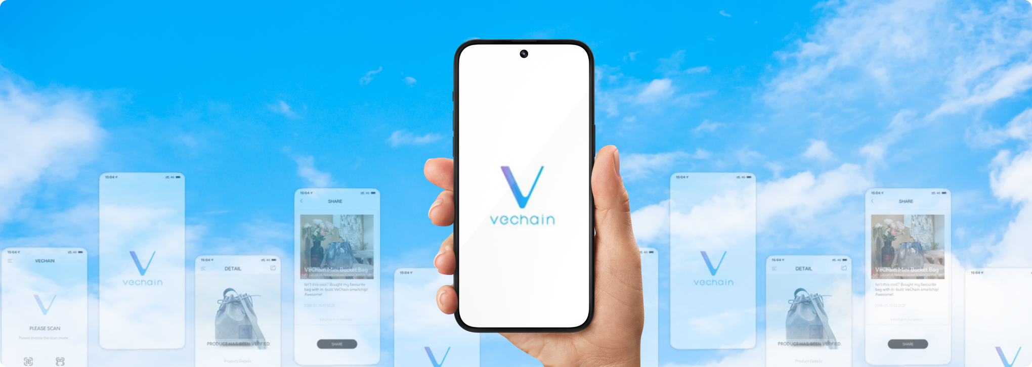 VeChain blockchain platform interface