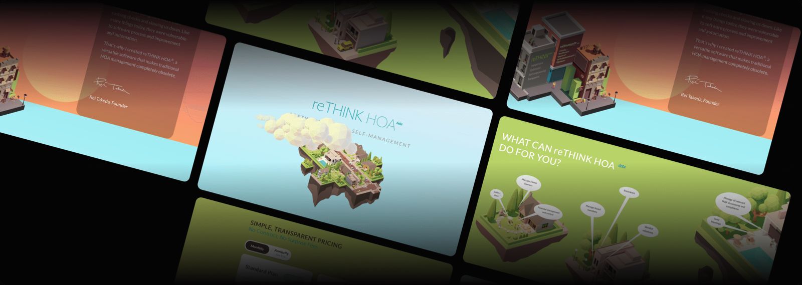 ReTHINK HOA community management web platform