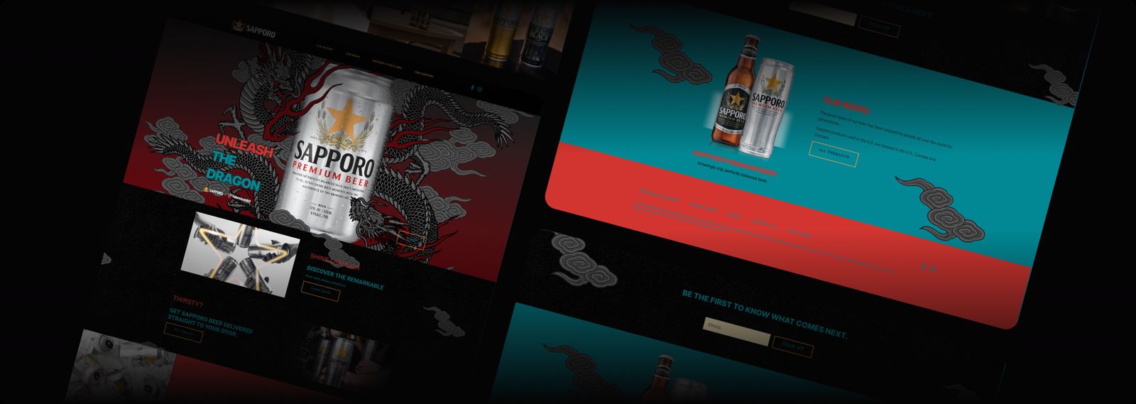 Sapporo Beer heritage brand website