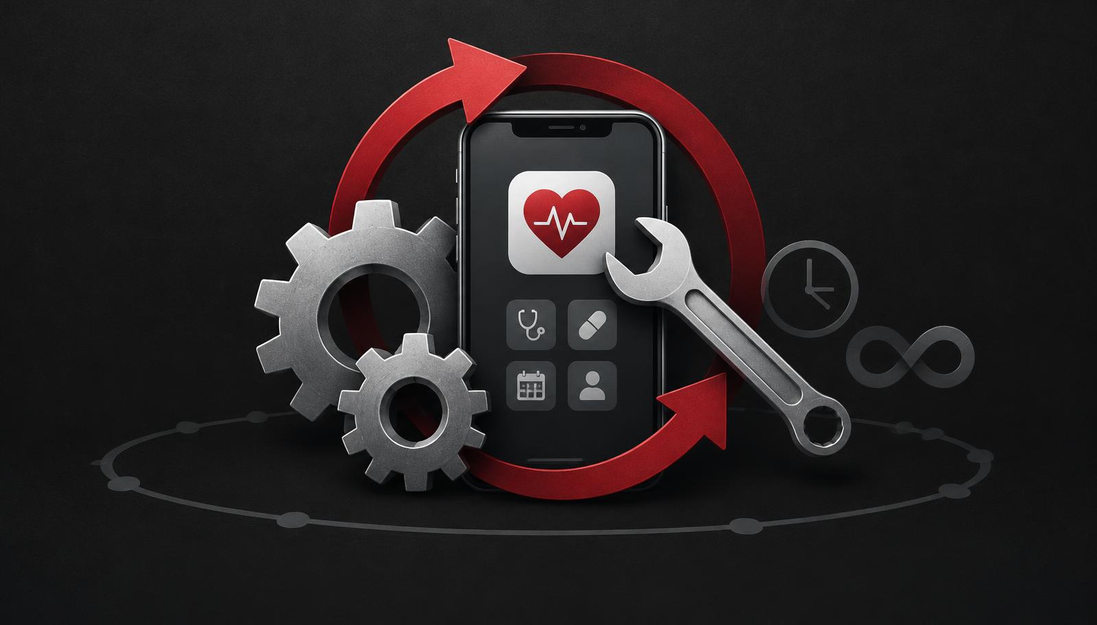 Healthcare app maintenance and total cost of ownership
