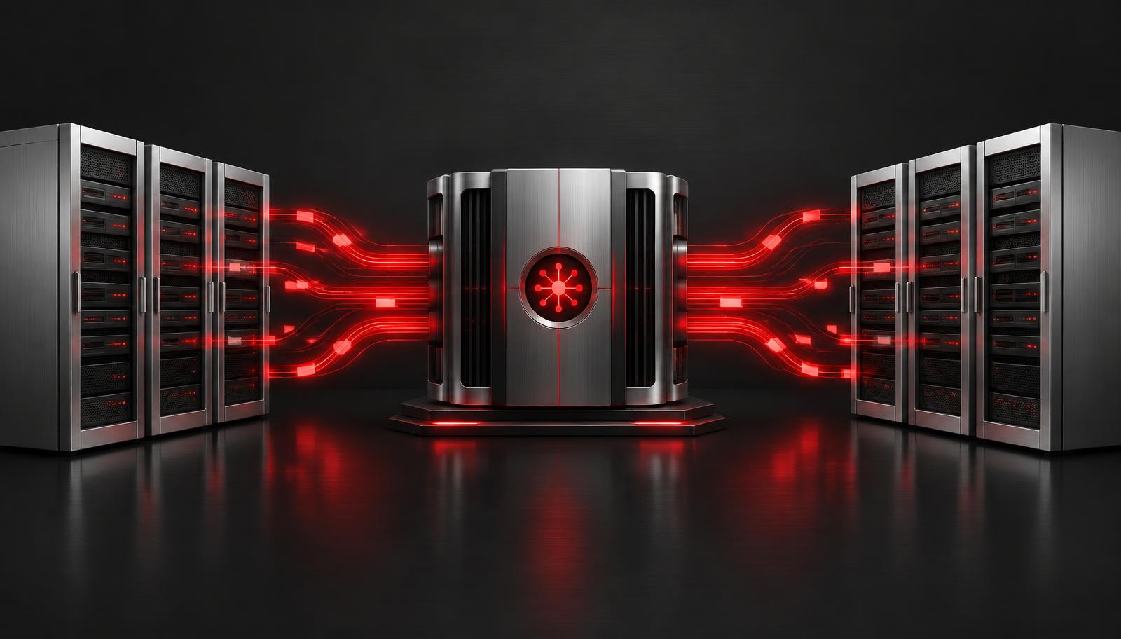 HL7 integration through a hospital interface engine routing EHR messages